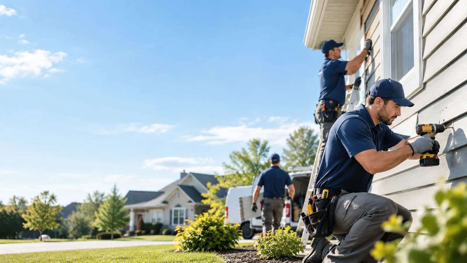 Siding Leak Repair in Newark, TX